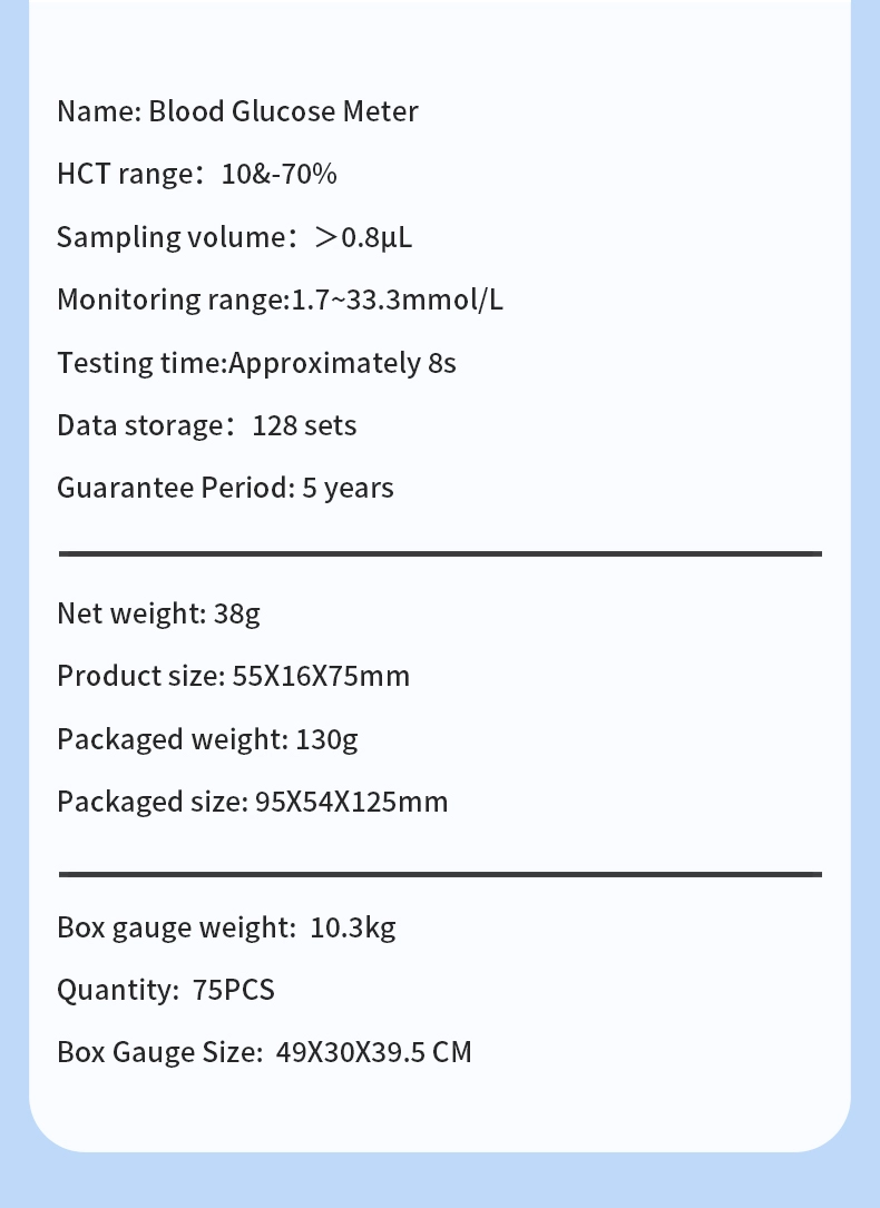 KE-B9 Blood Glucose Meter