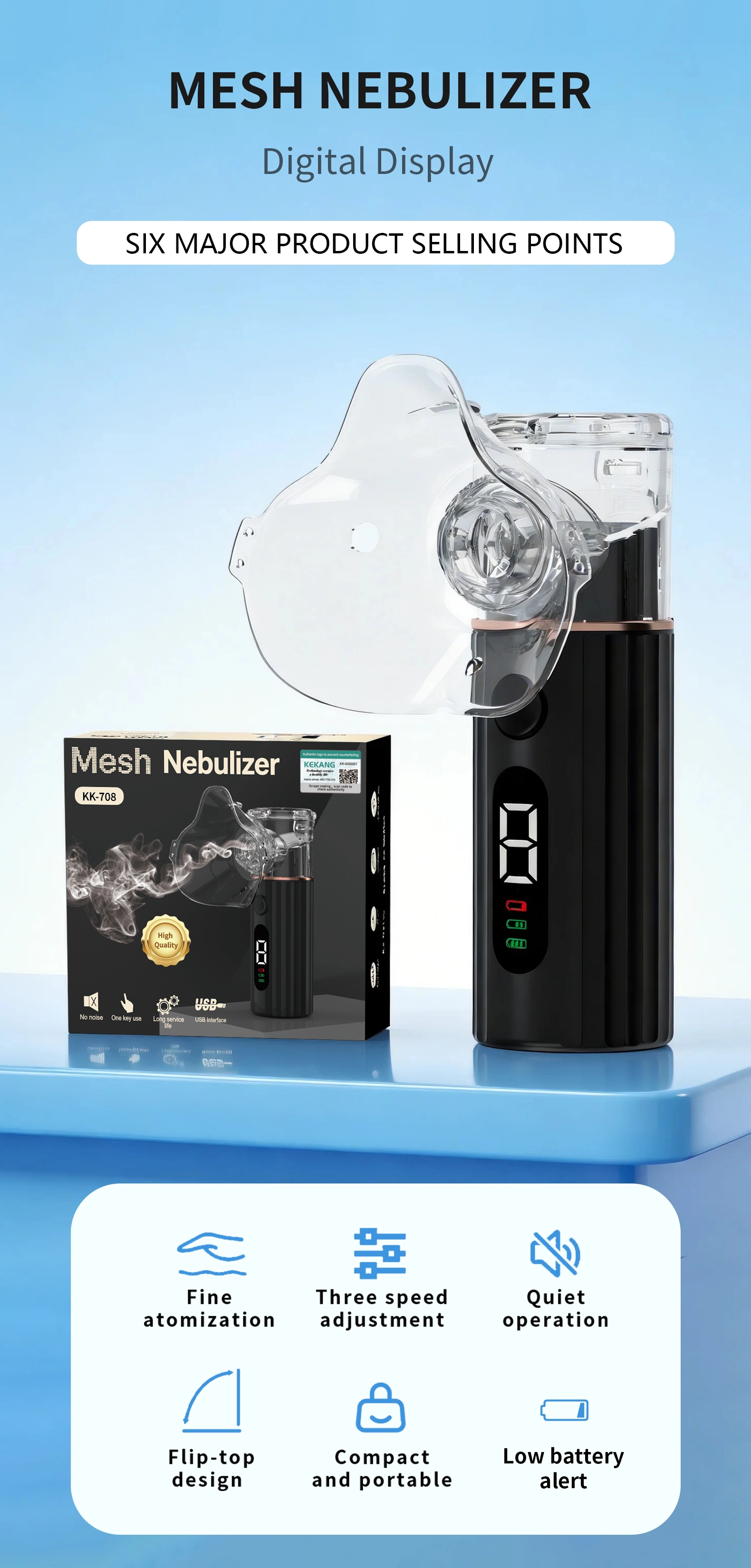 KK-708 Nebulizer Details 01